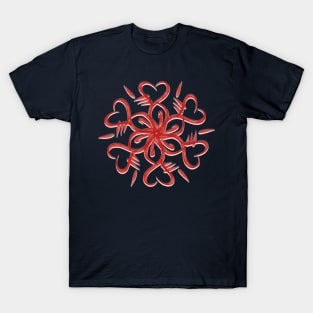 Elegant Mandala Love T-Shirt